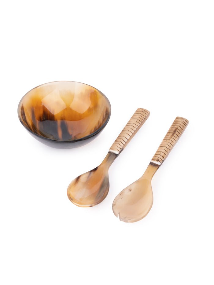 Black Black Horn Spoon