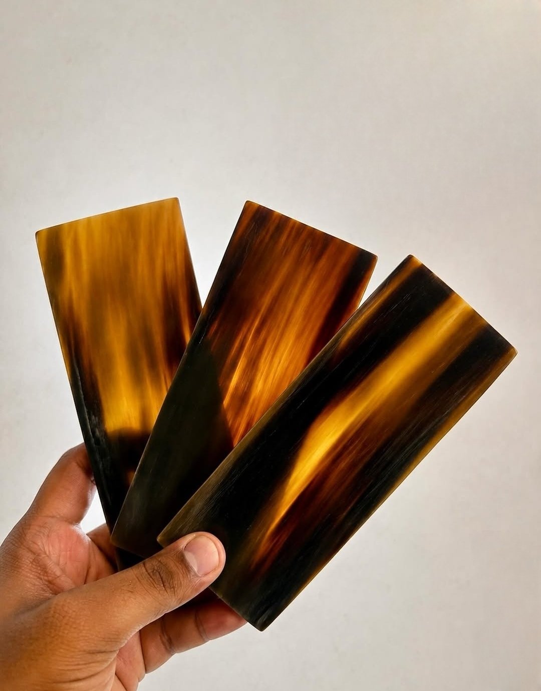 Buffalo horn  plates