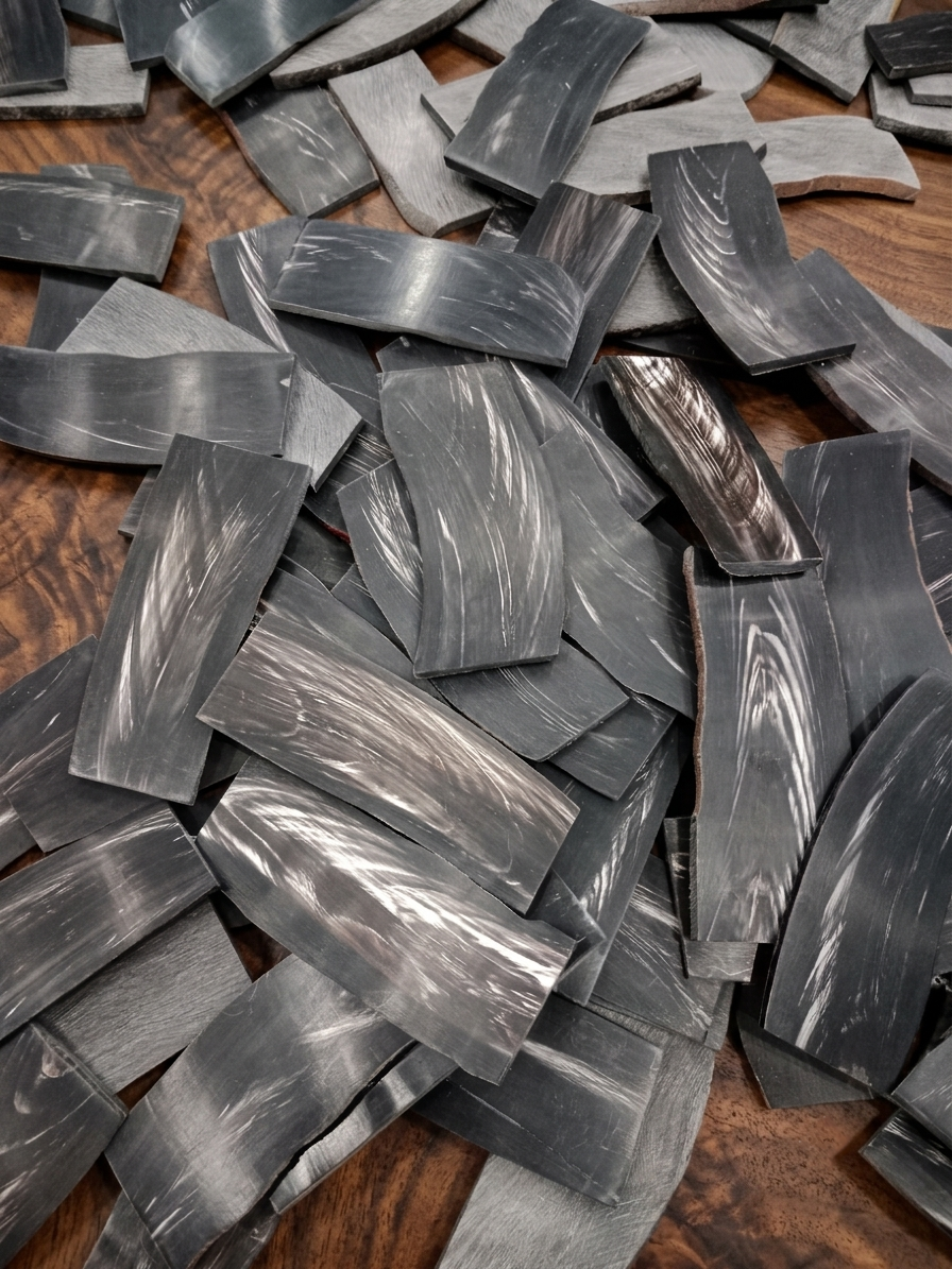 Buffalo horn  plates