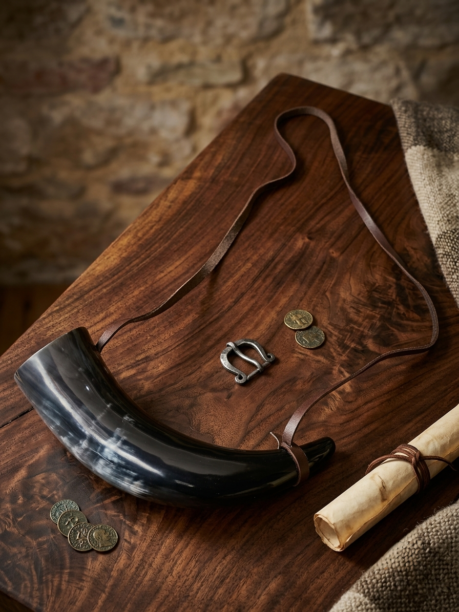 Buffalo horn  decor
