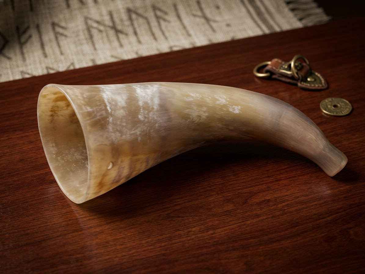 Buffalo horn  decor